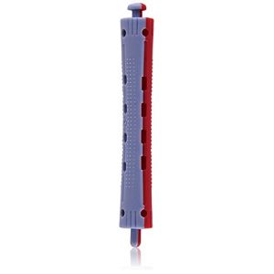 Efalock Lot de 12 bigoudis bicolores pour permanente à froid Rouge/bleu Ø 11 mm (Hair-comfort, neuf)