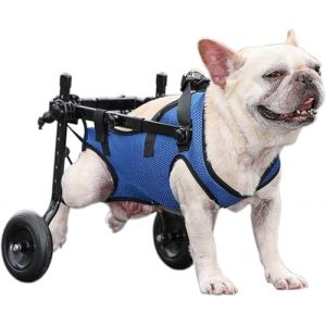 Fauteuil Roulant Pour Chien Pour Pattes Arri&egrave;Re, Aides &agrave; La Mobilit&eacute; Pour Animaux Handicap&eacute;S, Attelle Pour Pattes Et Soutien Des Hanches Pour Chien(Medium) (Hebralytic-fr, neuf)