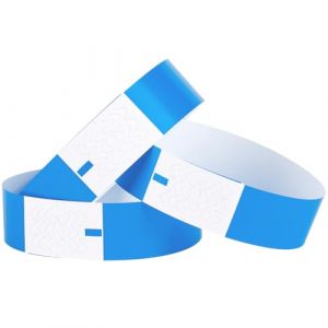 SOFPLATE 300 bracelet Bleu pour &Eacute;v&eacute;nement en Vrac Brassard de F&ecirc;te Bracelets en Papier Fluo L&eacute;gers et Imperm&eacute;ables &Eacute;tiquettes Adh&eacute;sives Color&eacute;es pour Identification des Mains Index pour &Eacute;v&eacute;nements Con (SOFPLATE FR, neuf)