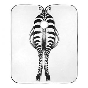Fesses De Zèbre Robe De Coiffure Anti-Taches Cape De Cheveux Antistatique Cape De Coupe Pour Coiffeurs Barber Barbiers 140X168Cm (guangzhouhongchenmaoyishanghanggerenduzi, neuf)