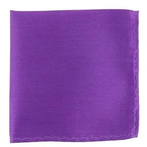 Pochette Costume Violet Clair - Mouchoir de Poche Homme Violet Clair - Accessoire Carré Poche de Veste - Mariage, Cérémonie (cravateSlim FR, neuf)