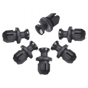 Plastique Car&eacute;nage Garniture Panneau Fixations Pinces, Clip de Car&eacute;nage en Plastique Rivet Garniture de Panneau de Retenue, Lot de 10 clips de rechange pour car&eacute;nages Honda Pan European ST 1300 (EasyByMall, neuf)