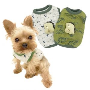 YorkieGogo Ropa para Perro Lot de 2 vêtements ultra doux pour chien tasse de thé, petit chat et furet, style été et automne, cadeau d'anniversaire, Ropa para Perro (YorkieGogo's store, neuf)
