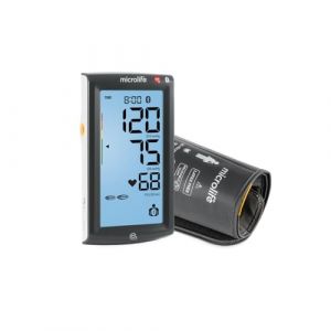 Microlife - Tensiomètre Bras BP A7 Touch BT - Connecté Bluetooth/USB, Ecran tactile, MAM & AFIB, Détection Risques d’AVC, Validé Cliniquement, 22-42cm, 2 Utilisateurs x 99 Mém, Garantie 5 ans (Microlife France, neuf)