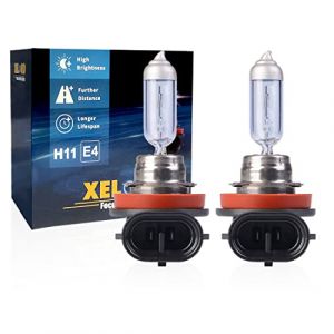 XELORD H11 60/55W 12V Halogènes Ampoules Pour Phares De Voiture,Certification E-Mark (2 pièces) (XELORD, neuf)