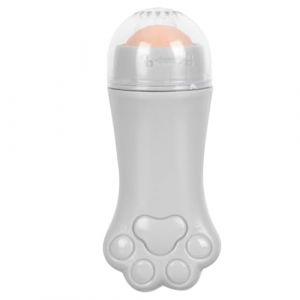 Angoily Rouleau de Massage Facial Absorbant L'Huile en Pierre Volcanique Gris Bâtonnet Compact pour Contrôle Sébum Peau Grasse et Maquillage Usage Quotidien et Portable (Ceoning, neuf)