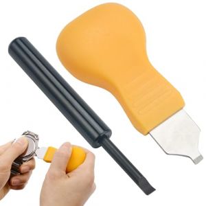 2 Pi&egrave;ces Ouvre Boitier Montre,Couteau Ouvre-Montre,Kit D'Outils de R&eacute;paration de Montre en Acier Inoxydable,Kit Changement Pile Montre,Outil d&rsquo;Ouverture de bo&icirc;tier de Montre Kit,Outils pour Montre (hangzhouzhongkeshangdian, neuf)