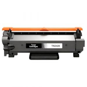 1 x Toner TN2420 TN-2420 Compatible avec TN2410 TN 2410, pour Brother MFC L2710DW, L2710DW, MFC-L2710DN, HL-L2350DW, DCP-L2530DW, HL-L2375DW, MFC-L2750DW, HL-L2310D, MFC-L2730DW, HL-L2370DN (Evelyy, neuf)