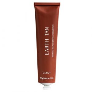 Earth Tan Activateur Accélérateur de Bronzage Biologique Lotion Crème Gelée Pour un Bronzage Doré Foncé Profond RAPIDEMENT avec de L'Huile de Carotte et des Colorants Botaniques (Carotte) (The Sun Bungalow Ltd, neuf)