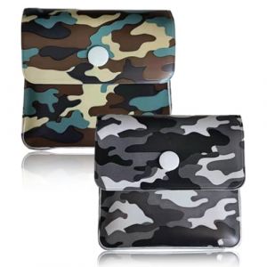 COYUN 2 Pi&egrave;ces Cendrier de Poche,Portable Pocket Cendriers, Compact Mini Cendrier Portable, R&eacute;utilisables Pochette Cendrier pour Fumeur, Voyage, Plein Air, Bureau (HLWA RETAILS LTD UKSTORE, neuf)