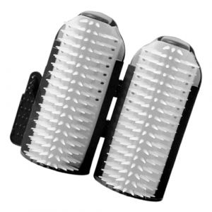 Nuyhadds Coin de frottement pour chat, griffoir d'angle pour chat pour mur,Grattoir à chat d'angle - Brosse d'angle pour chat, brosse de toilettage pour chat, brosse de Massage pour coin de chat, (qihmy, neuf)