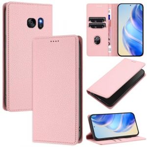 xinyunew Coque pour Samsung Galaxy S7, RFID Blocage Portefeuille Etui &agrave; Rabat, Housse en Cuir PU pour Samsung Galaxy S7, Rose (xinyunew, neuf)