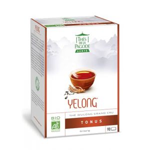 Th&eacute;s de la Pagode - Th&eacute; Yelong Bio - Th&eacute; Bio Wulong au ginseng - Vitalit&eacute; - Bo&icirc;te de 90 infusettes (Th&eacute;s de la Pagode - Boutique officielle, neuf)