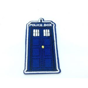 Patch Nation &Eacute;cusson brod&eacute; Tardis Dr Who pour fans de cosplay (Patch Nation, neuf)