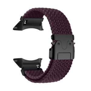 KMKJSH Tressé Bracelet en Nylon Compatible avec Suunto Core Bracelets de Montre, Réglable Boucles Latérales en Métal Sport Hommes Femmes Bande de Rechange pour Suunto Core Sangles (9) (Kemikeji, neuf)