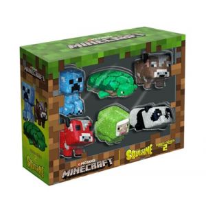 Just Toys LLC Minecraft SquishMe Collector's Box - Amazon Exclusive (AB-ZUM-SHOPPEN, neuf)