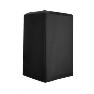 Homeponnew Housse de protection de haut-parleur en tissu Oxford 210D imperméable pour haut-parleurs debout, plusieurs tailles, système audio, noir (38,1 x 41,9 x 67,3 cm) (home-newdesigner, neuf)