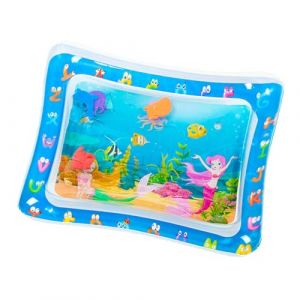 Tapis d'eau de b&eacute;b&eacute;, Tapis D'eau Bebe, Tapis d'eau Jouets pour B&eacute;b&eacute;, Jouet Bebe Tapis Eau, Tapis d'eau B&eacute;b&eacute; Gonflable, Tapis Eau Gonfl&eacute; Enfant, Tapis d'eau Sensoriel B&eacute;b&eacute;, Tapis d'eau Gonflable (Huayeex, neuf)