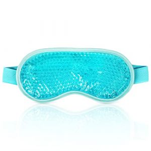 ACWOO Masque Yeux Froid, Masque Des Yeux, Masque Compresse Chaud et Froid, Masque Yeux Réfrigérant en, Soulage la Fatigue Oculaire, Migraine, Gonflement Yeux, Cernes (AOGOE-EU, neuf)