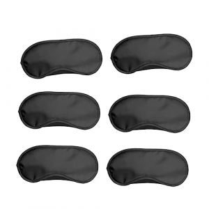 Ipetboom 20pièces Cache-œil Pour Dormir Bandeau Pour Yeux Lot De Noir Cache-yeux Simples Pour Pause Midi Masque Pour Yeux Accessoires Pour Dormir (Cowan Micro, neuf)