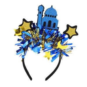 Ipetboom -tête Étoile Pour Célébrations Du Ramadan Bandeaux Pour Cheveux Pour Femmes Décorations D'événements Coiffe Château Étoile (Cowan Micro, neuf)