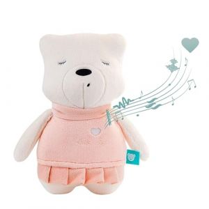 myHummy Suzy &ndash; personnalis&eacute;e avec pr&eacute;nom 3 bruits 2 m&eacute;lodies capteur de pleurs pour calmer b&eacute;b&eacute; (Szumisie, neuf)