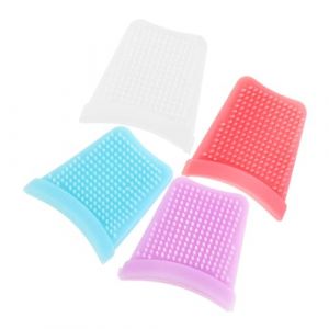SHERCHPRY Lot De 4 Outils Pour Le Visage Spatule De Beauté Gommage En Caoutchouc Pour Le Visage Spatule Pour Pores Du Nez Spatule Pour Lotion Gommage Pour Bébé Appareil De Bain Et De (Dnna Huang, neuf)