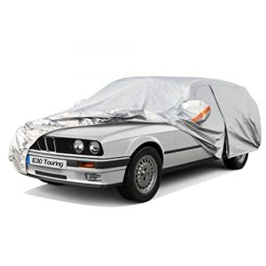 Kayme B&acirc;che Voiture &Eacute;tanche Respirante Compatible avec BMW 3 Serie Touring E30(1987-94), 6 Couches Housse de Protection Voiture Ext&eacute;rieur, Contre Pluie Soleil Poussi&egrave;re avec Zip et Doublure en Coton. (kayme car covers shop, neuf)