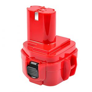 Tecmana 12V 4,8Ah Batterie pour Makita PA12 1222 1220 1235 1233 1234 1235B 1235F 192696-2 192698-8 192698-A 193138-9 193157-5 (Tecmana EU, neuf)