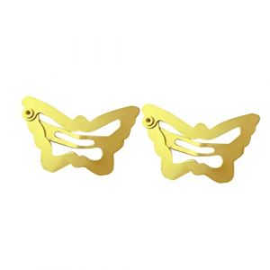 Watreketal Epingle à Cheveux,Pince à cheveux papillon pour enfant Pince à cheveux Pince à frange pour fille Barrettes papillon Épingle à cheveux papillon Pince latérale (Xuanlang Trading, neuf)