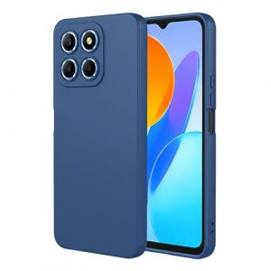 TAUYN Coque pour Honor 70 Lite/Honor X8 5G/Honor X6, Tr&egrave;s Mince Doux Liquide Silicone Housse, TPU Silicone Antichoc Protection Etui, Bleu (Kuaigu, neuf)