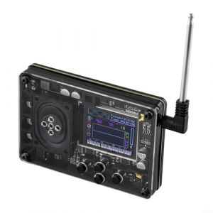 Theremin Instrument de musique &eacute;lectronique cr&eacute;atif avec &eacute;cran d'affichage, haut-parleur int&eacute;gr&eacute;, pour g&eacute;n&eacute;rateur de son &eacute;lectronique r&eacute;tro, gadget de musique portable (Lulaimall, neuf)