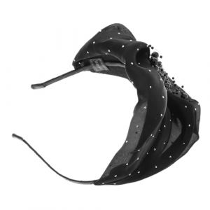 DEARMAMY Serre-t&ecirc;te D&eacute;coratif pour Femme Bandeau Bibi Accessoire de Cheveux pour Mariage Demi-serre-t&ecirc;te Chapeau (Liiane, neuf)