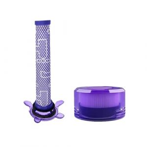 For aspirateur V8 FOCUS MATELAS, pré-post-filtre, filtre HEPA, pièces de rechange, filtre lavable, accessoires de remplacement(Set1) (PipePulse Components, neuf)