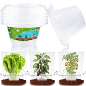 Lot de 20 Colliers Anti Limace avec 20 Sacs de Protection Anti-Insectes, 99% de Protection Contre Les Limaces, Barrière Anti Limaces et Escargots Stable, Anneaux de Protection pour Salades et Choux (SEOIMU-FR, neuf)