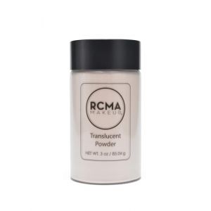 La Poudre libre translucide de RCMA Makeup, Fard de maquillage pour le visage, Flacon de 85 g muni d'un saupoudreur (Figtreeburg, neuf)