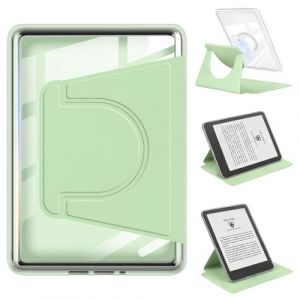 Coque magn&eacute;tique d&eacute;tachable pour Kindle Paperwhite 11&egrave;me Gen 2021 6.8"/Signature Edition vert matcha lecture l&eacute;g&egrave;re protection parfaite, liseuse, coque paperwhite (guixie1516, neuf)