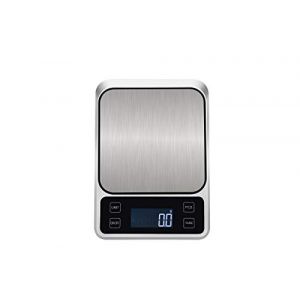 Lancoon Balance De Cuisine Num&eacute;Rique 5kg/0.1g Haute Pr&eacute;Cision Balance &agrave; Viande Multifonction Balance Pour Bijoux R&eacute;Tro-&eacute;Clair&eacute; Lcd R&eacute;Tro&eacute;Clair&eacute;(Piles Incluses) (Lancoon, neuf)