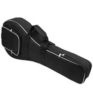 Sac de transport pour étui pour mandoline, sac à bandoulière pour mandoline résistant à l'usure, facile à transporter avec poches latérales pour instruments de musique (Looeisp-EU, neuf)