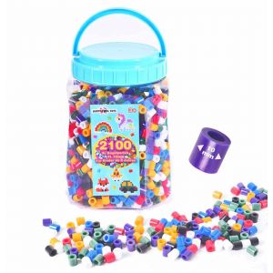 2100 Maxi XL 10mm Perles &agrave; repasser (Bo&icirc;te 2100 unies) (Happy Price Toys, neuf)