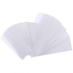 VILLFUL Lot de 400 Bandes de Cire Non Tiss&eacute;es pour &Eacute;pilation Visage et Corps 2 Paquets de 100 Bandes Petites 2 Paquets de 100 Papier Cir&eacute; Jetable pour &Eacute;pilation Mains Pieds et Zones (WANHALA, neuf)