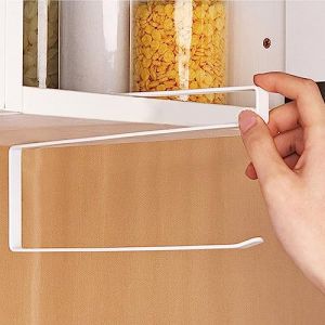 Porte Rouleau Papier Cuisine, JINDIWUL 1pcs Porte Essuie Tout Cuisine sans Perçage, Supports pour Papier Essuie-Tout, Dérouleur Porte Rouleau de Cuisine Mural pour Cuisine, Salle de Bain, Placards (Wetool, neuf)