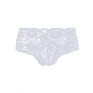 Boxer Homme Sexy Érotique Calecon Homme Transparente En Dentelle Caleçons Homme Maille Boxers Homme Résille Caleçon Homme Respirant Calecons Hommes Shorty Sous Vetement Slip Homme Boxer Culotte (Sunliney, neuf)