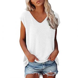 Tshirt Femme, Haut Rouge Femme Chic et Elegant, t Shirt Femme, Haut Soiree Femme, Mesh Blouse, Top Tulle Transparent, t-Shirt Oversize Femme, Tee Shirt Dentelle Femme, Chemise Transparente Femme (wumingzhibei, neuf)