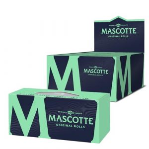 Mascotte Original Rolls Combi 5 m&egrave;tres x 20 bo&icirc;tes | Feuille a Rouler en longueurs individuelles | Lot de 20 rouleaux de papier &agrave; rouler fin de qualit&eacute; sup&eacute;rieure (Mascotte International, neuf)