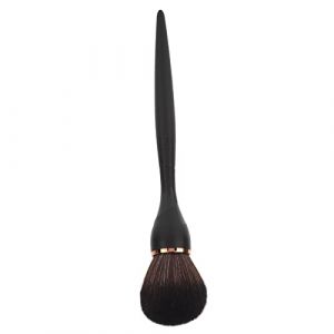 Pinceau de maquillage professionnel en fibre synth&eacute;tique douce pour femme - Outil cosm&eacute;tique portable pour la maison et les voyages (noir) (Iueburu, neuf)