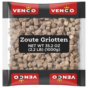 Venco - Soft Salt Salmiak Liquorice cubes (Zoute griotten) - 1kg (Hollandshop24, neuf)