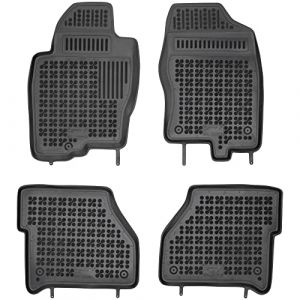 SMK Tapis de Voiture en Caoutchouc pour Nissan Navara III 2005-2014 Am&eacute;liorez Votre Confort de Voyage avec Le Tapis antid&eacute;rapant pour Voiture - Tapis de Sol pour Voiture Tous Temps, Protection Contre (SMK TUNING, neuf)