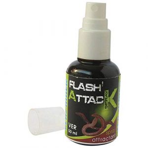 FLASHMER - Attractant De Peche Flash Attack Spray Mod&egrave;le: Ver (KERFISH, neuf)