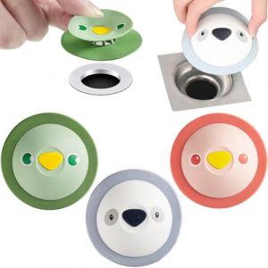 VisageVitalit Bouchon Baignoire, Bouchon Douche, 3pcs Bouchon de Trop-Plein, Entretien des &Eacute;viers, et Couvercle de Drainage (liuchao123, neuf)